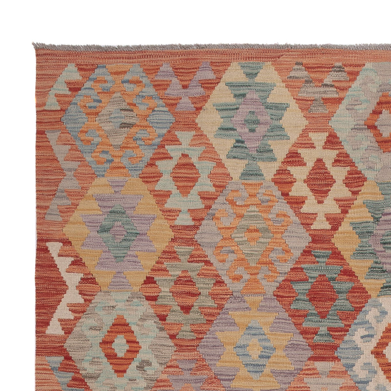 Kelim Rug - Splash - 246 x 179 cm - multicolored