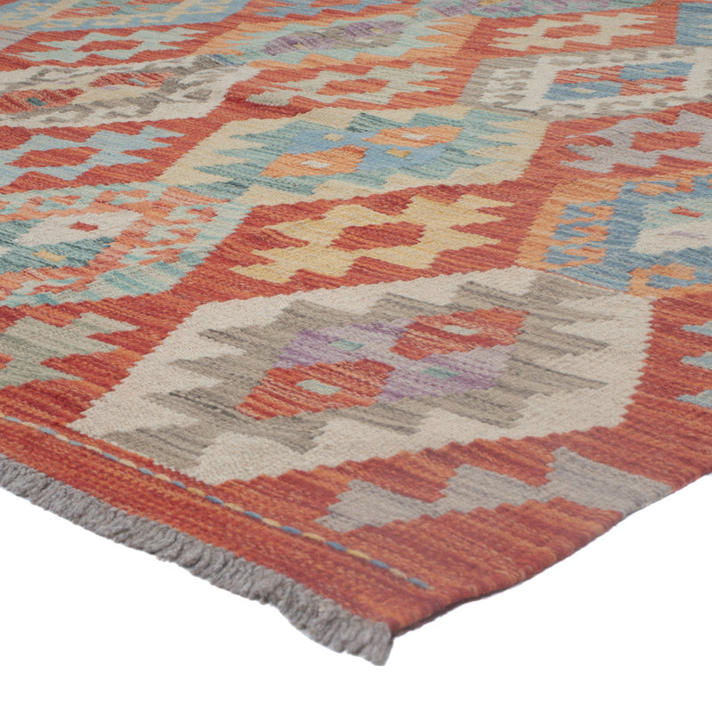 Kelim Rug - Splash - 243 x 177 cm - multicolored