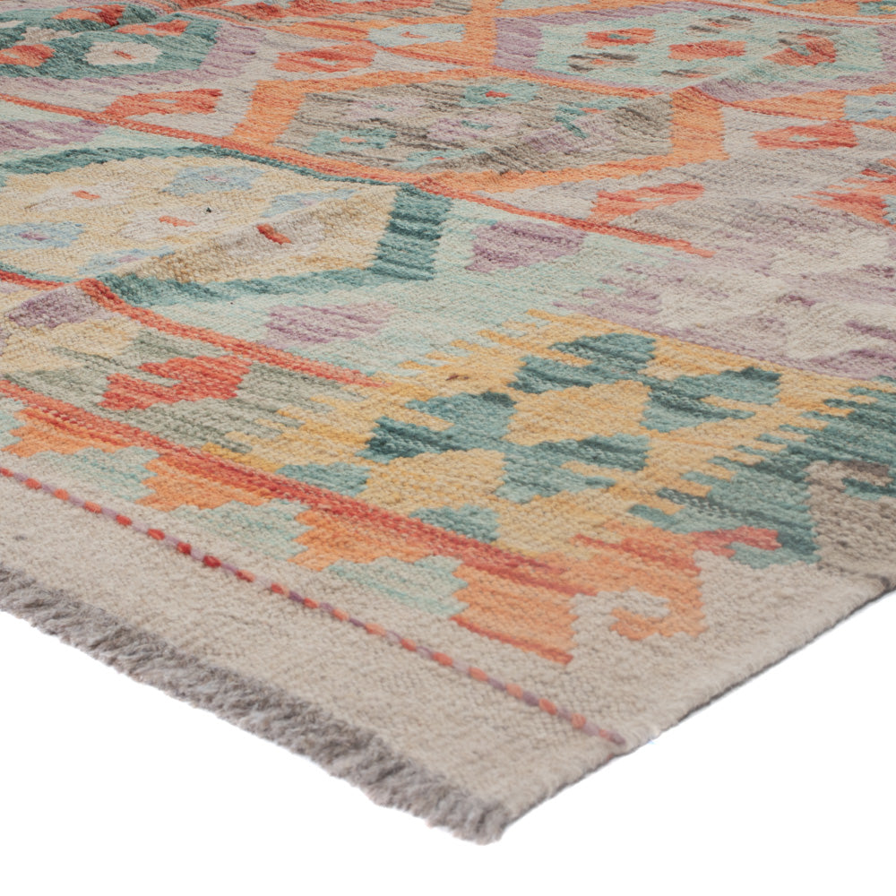 Kelim Rug - Splash - 245 x 177 cm - multicolored