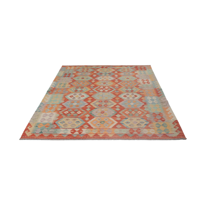 Kelim Rug - Splash - 236 x 168 cm - multicolored