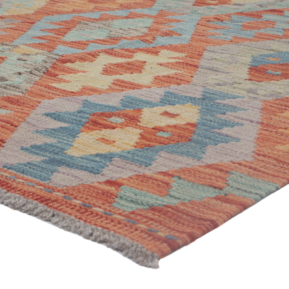 Kelim Rug - Splash - 245 x 180 cm - multicolored