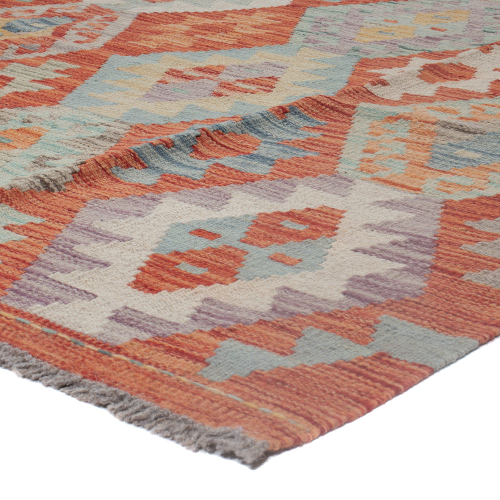 Kelim Rug - Splash - 237 x 178 cm - multicolored