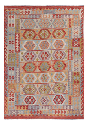 Kelim Rug - Splash - 250 x 180 cm - multicolored