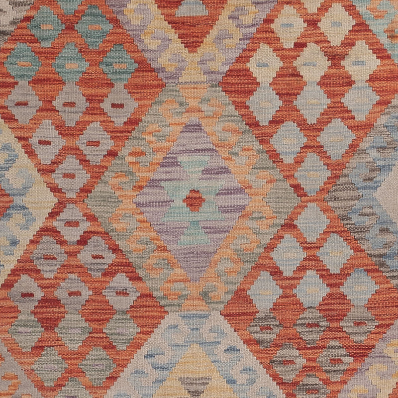 Kelim Rug - Splash - 245 x 185 cm - multicolored