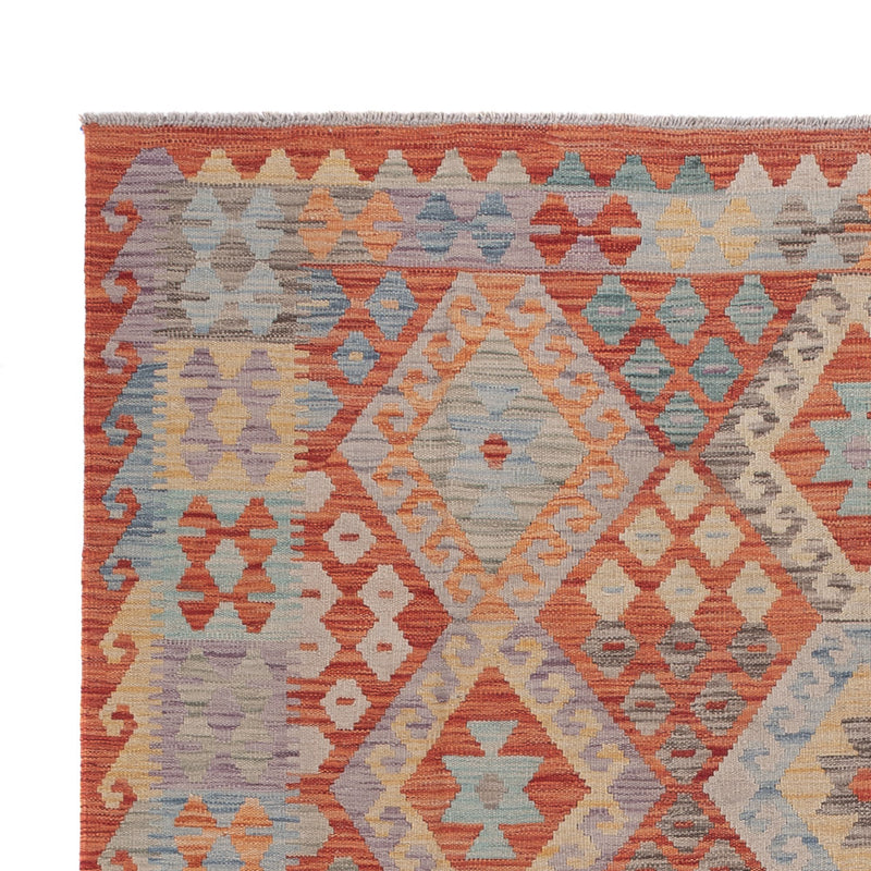 Kelim Rug - Splash - 245 x 185 cm - multicolored