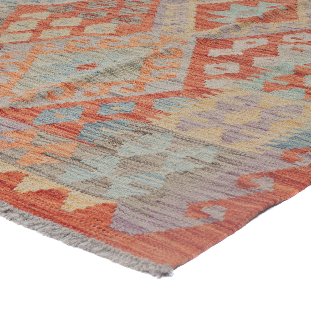 Kelim Rug - Splash - 245 x 185 cm - multicolored