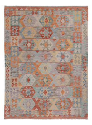 Kelim Rug - Splash - 235 x 168 cm - multicolored
