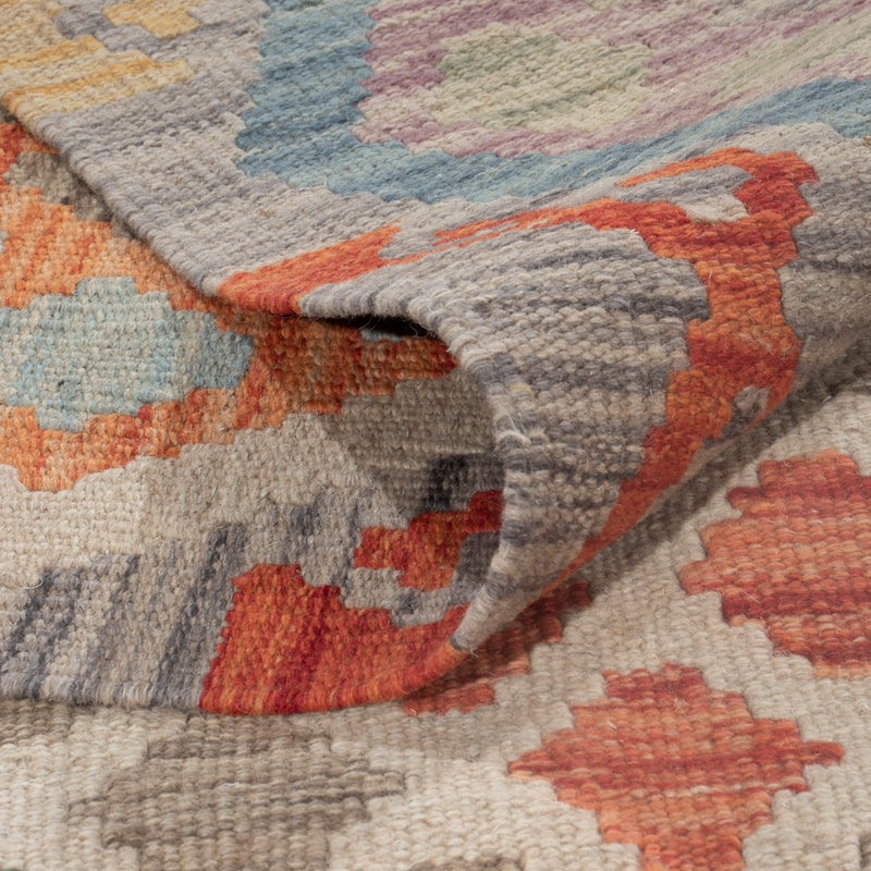 Kelim Rug - Splash - 238 x 176 cm - multicolored