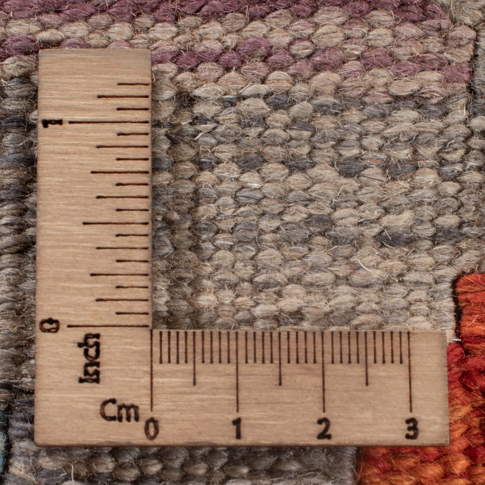 Kelim Rug - Splash - 238 x 176 cm - multicolored