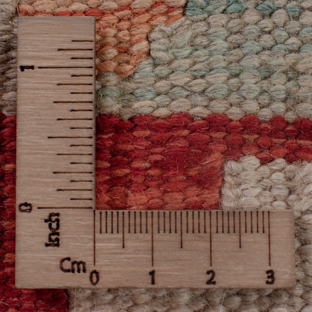 Kelim Rug - Splash - 193 x 149 cm - multicolored