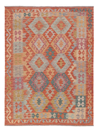 Kelim Rug - Splash - 196 x 147 cm - multicolored