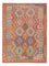 Kelim Rug - Splash - 196 x 147 cm - multicolored