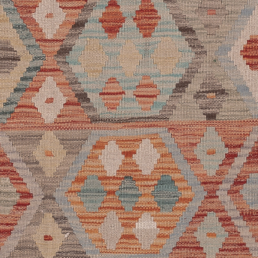 Kelim Rug - Splash - 195 x 147 cm - multicolored