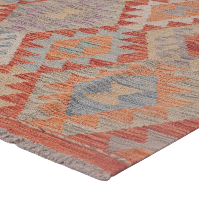 Kelim Rug - Splash - 203 x 155 cm - multicolored