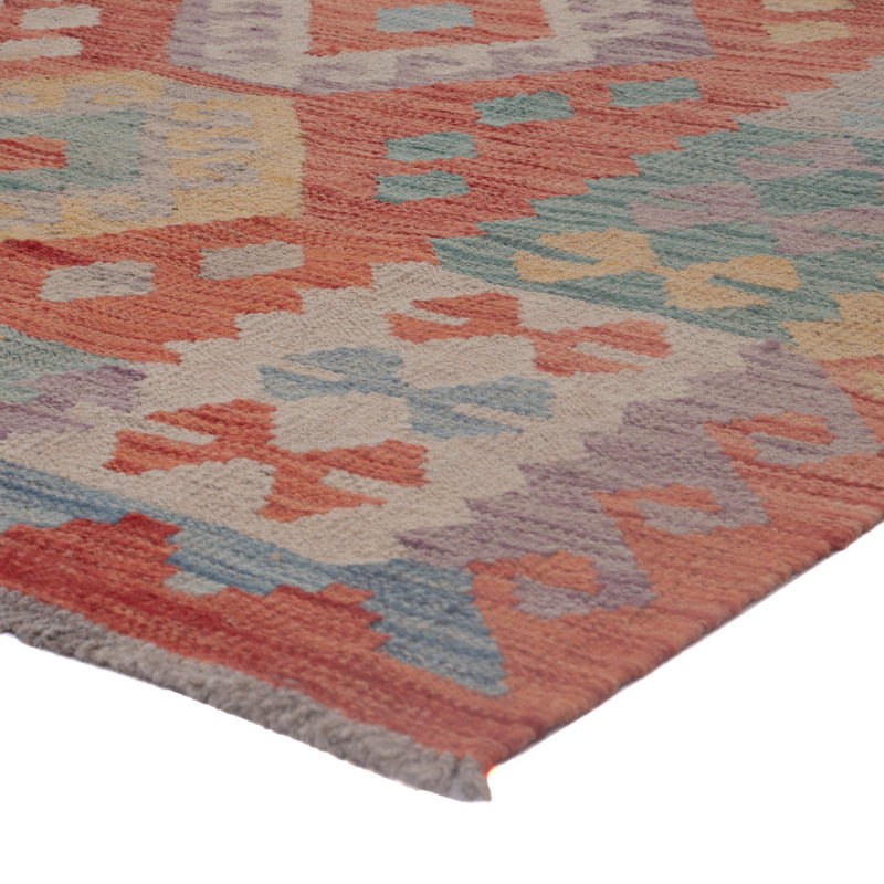 Kelim Rug - Splash - 190 x 152 cm - multicolored