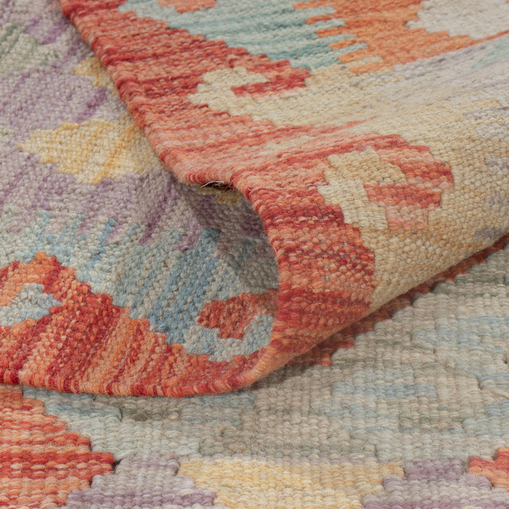 Kelim Rug - Splash - 230 x 172 cm - multicolored