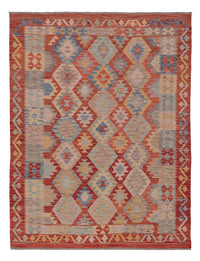 Kelim Rug - Splash - 196 x 150 cm - multicolored