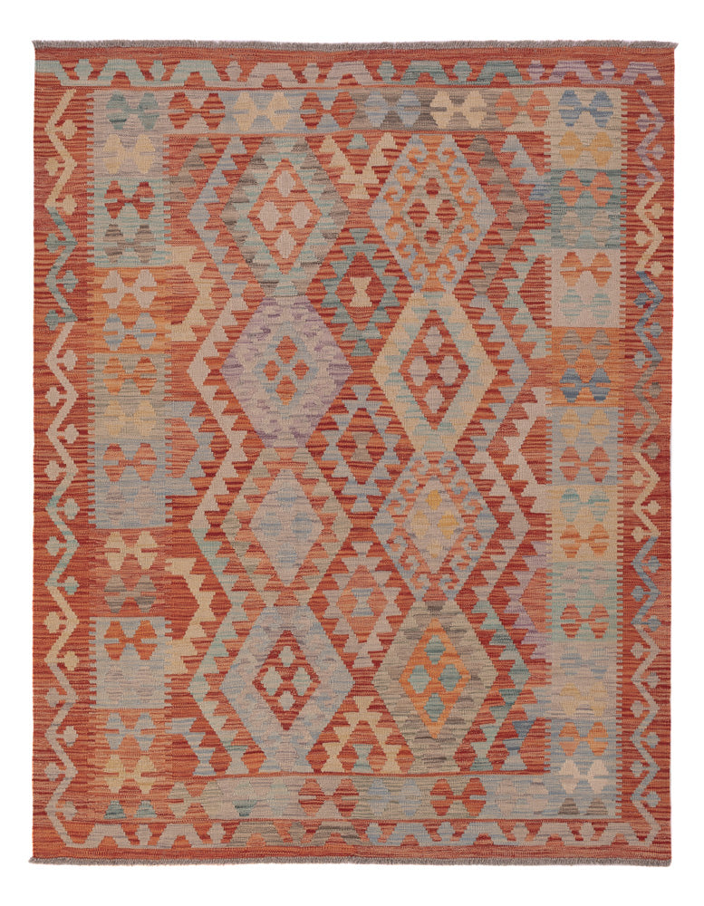 Kelim Rug - Splash - 192 x 151 cm - multicolored