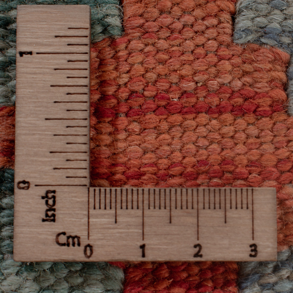 Kelim Rug - Splash - 198 x 150 cm - multicolored