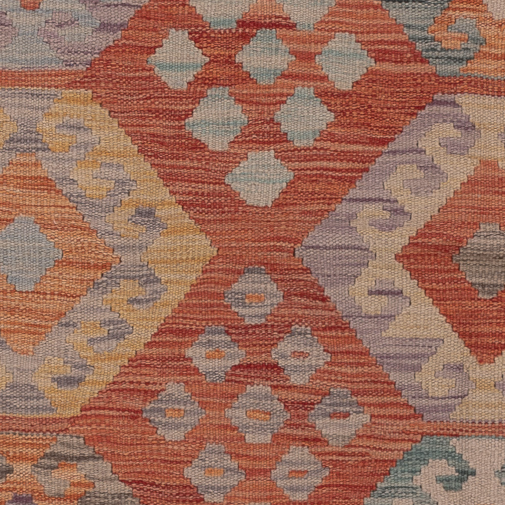 Kelim Rug - Splash - 200 x 148 cm - multicolored