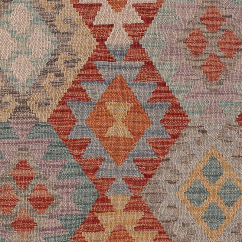 Kelim Rug - Splash - 200 x 154 cm - multicolored