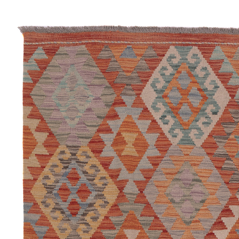 Kelim Rug - Splash - 200 x 154 cm - multicolored