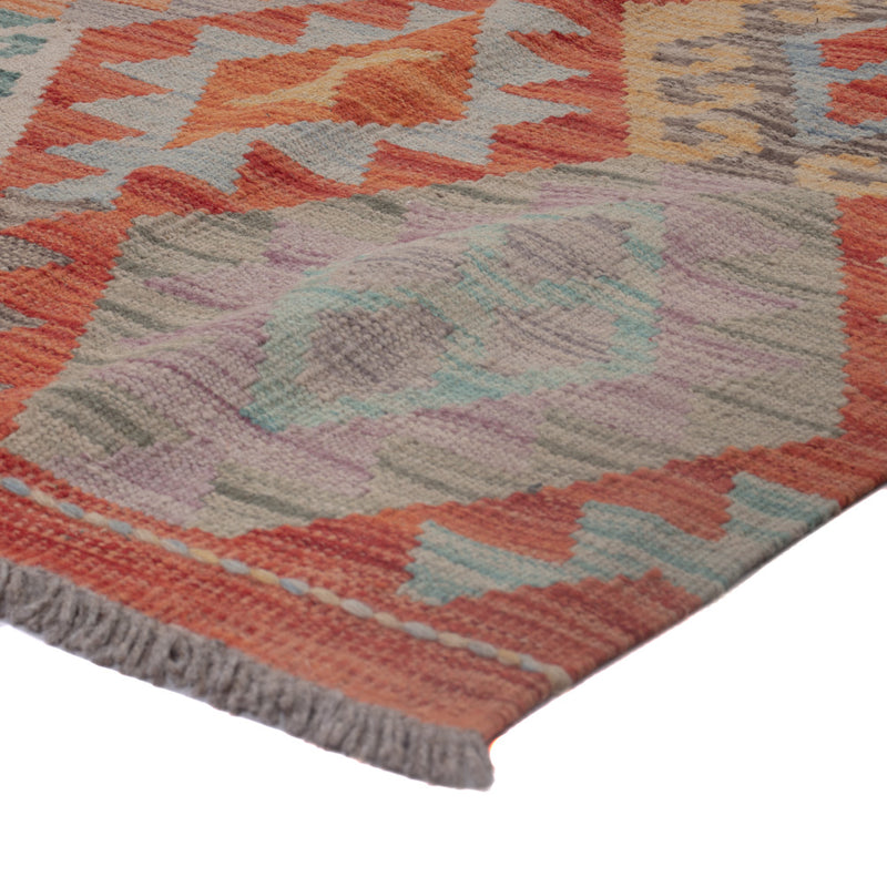 Kelim Rug - Splash - 200 x 154 cm - multicolored
