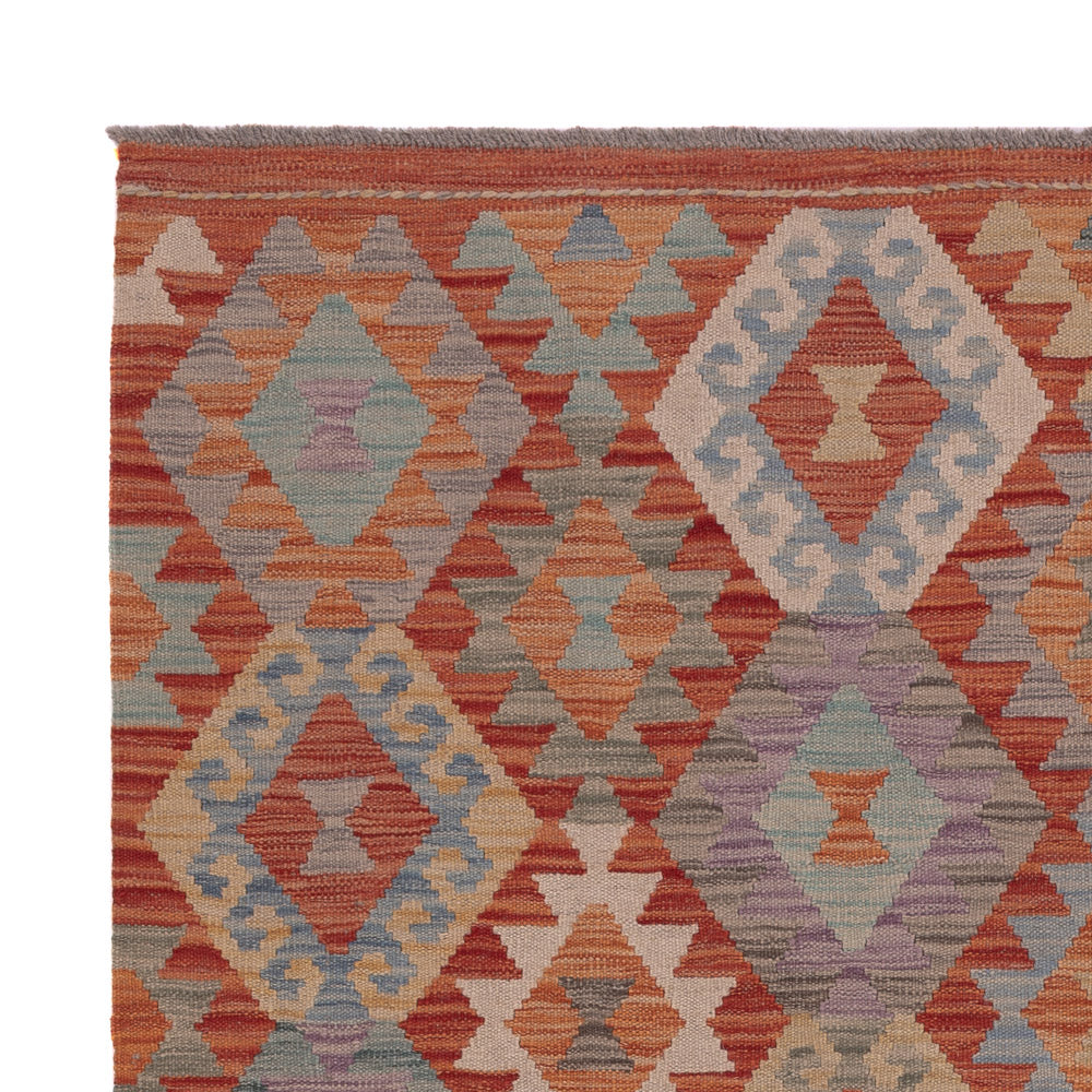 Kelim Rug - Splash - 200 x 153 cm - multicolored