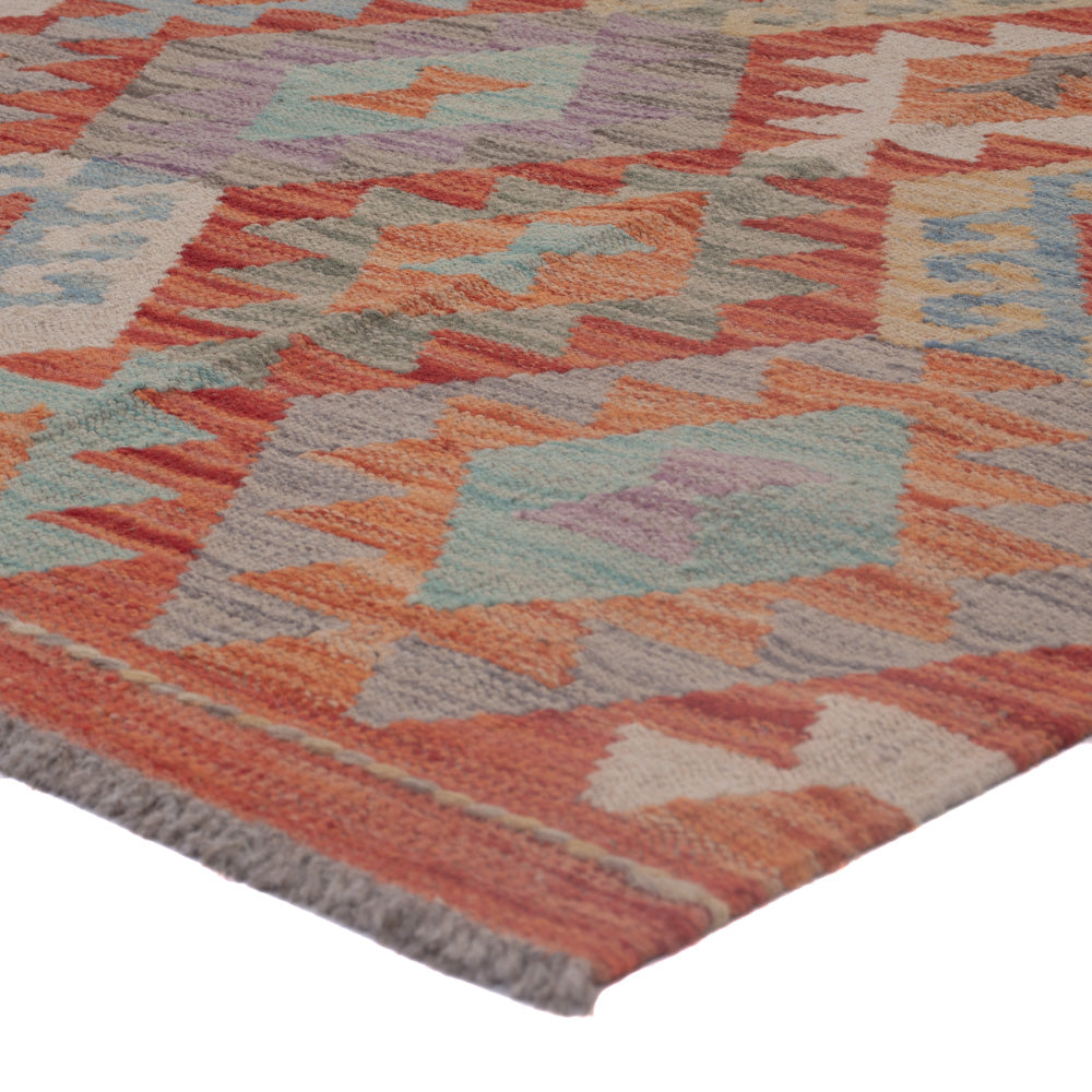 Kelim Rug - Splash - 200 x 153 cm - multicolored