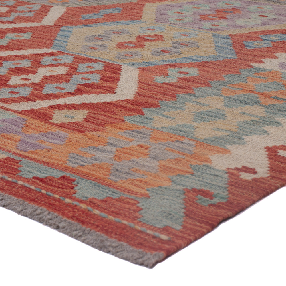 Kelim Rug - Splash - 200 x 150 cm - multicolored