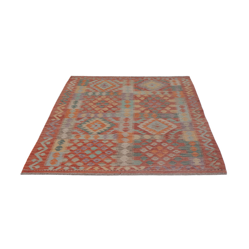 Kelim Rug - Splash - 186 x 134 cm - multicolored