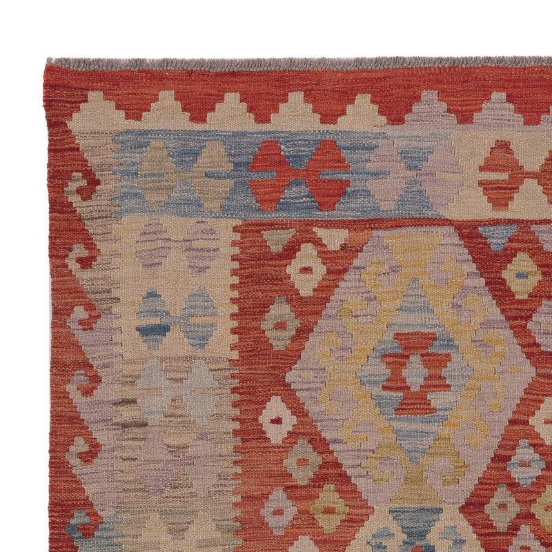 Kelim Rug - Splash - 191 x 145 cm - multicolored