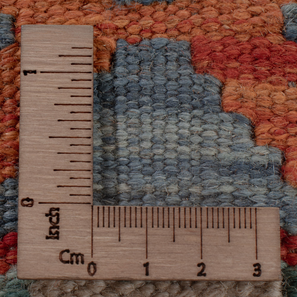 Kelim Rug - Splash - 198 x 151 cm - multicolored