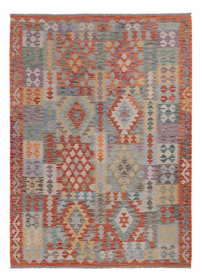 Kelim Rug - Splash - 240 x 172 cm - multicolored