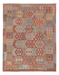 Kelim Rug - Splash - 193 x 150 cm - multicolored