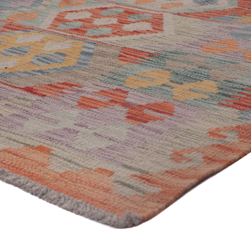 Kelim Rug - Splash - 193 x 150 cm - multicolored