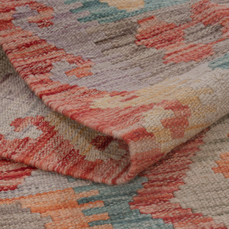 Kelim Rug - Splash - 149 x 102 cm - multicolored