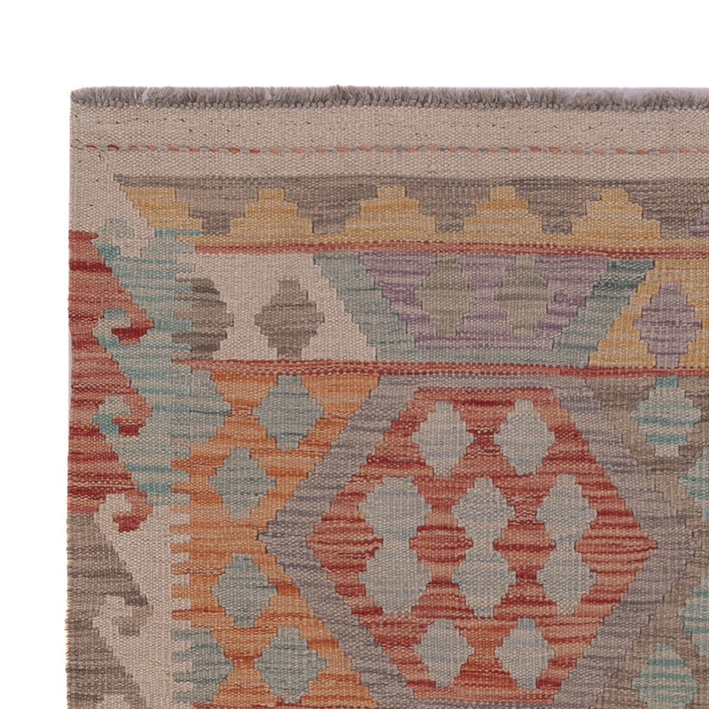 Kelim Rug - Splash - 148 x 107 cm - multicolored