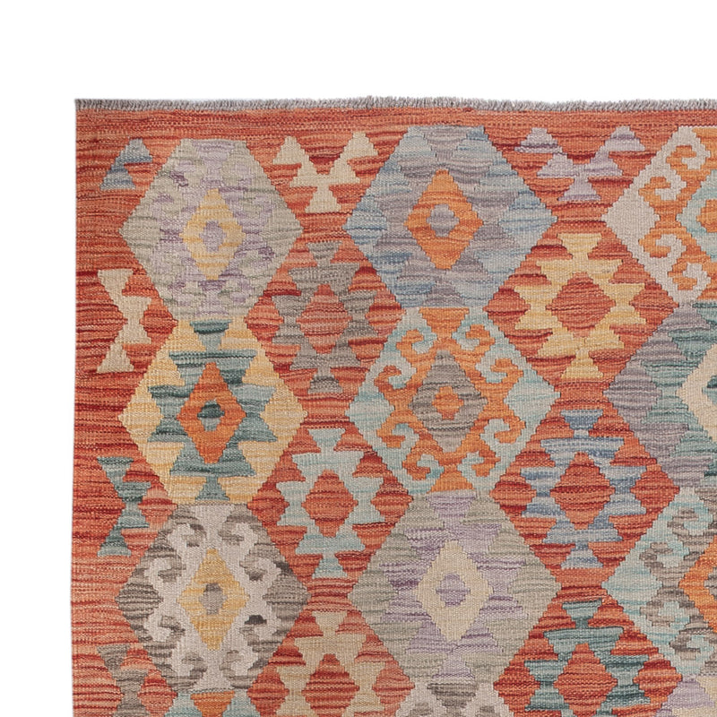 Kelim Rug - Splash - 243 x 179 cm - multicolored