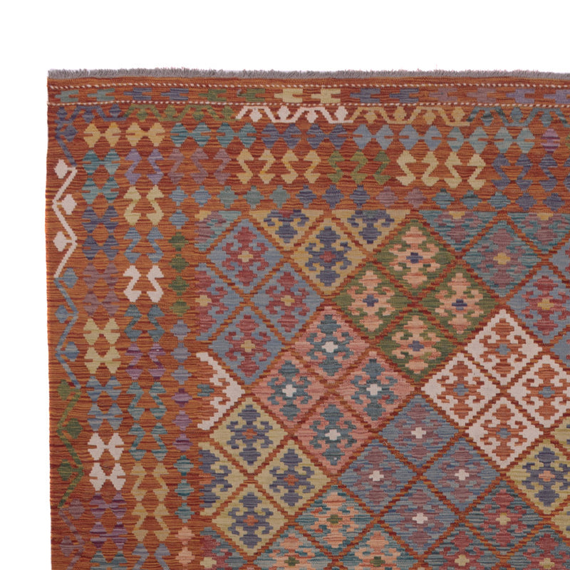 Runner Kelim Rug - Splash - 507 x 360 cm - multicolored