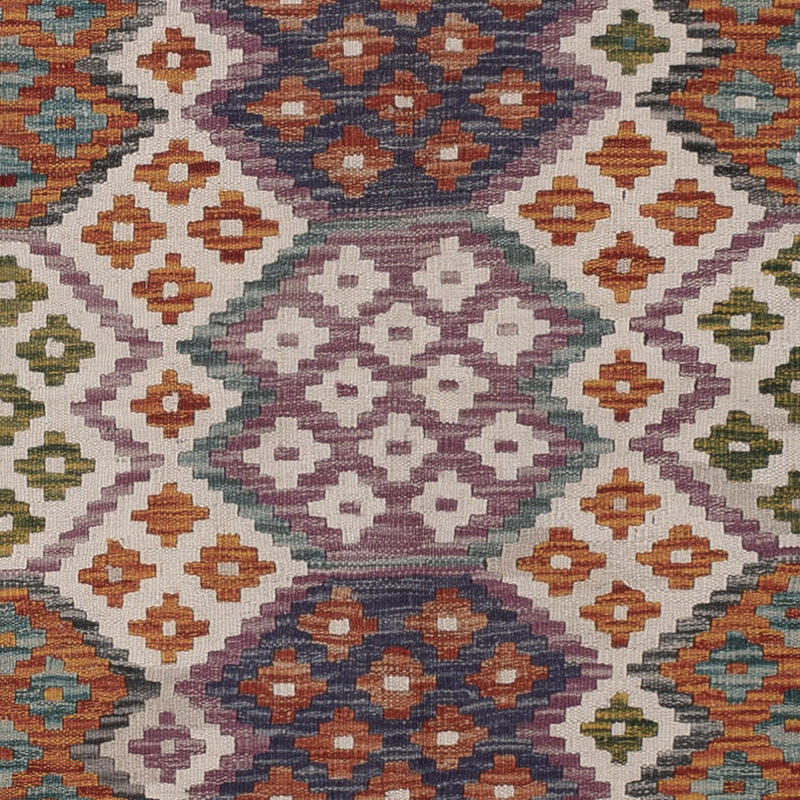 Kelim Rug - Splash - 291 x 207 cm - multicolored