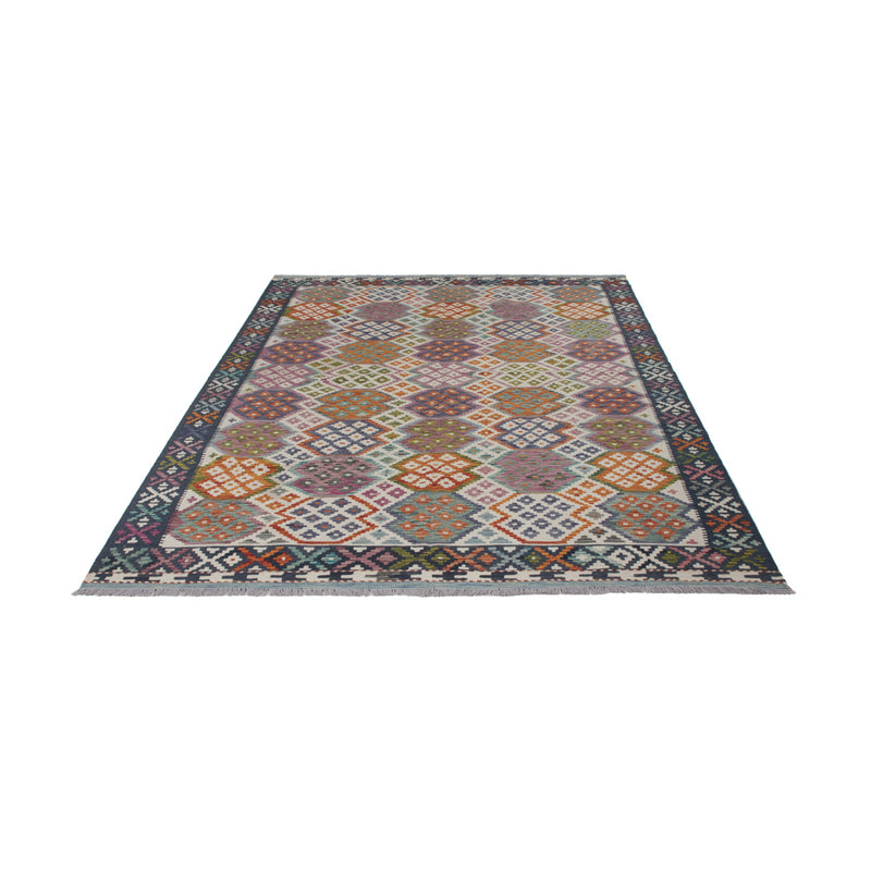 Kelim Rug - Splash - 291 x 207 cm - multicolored