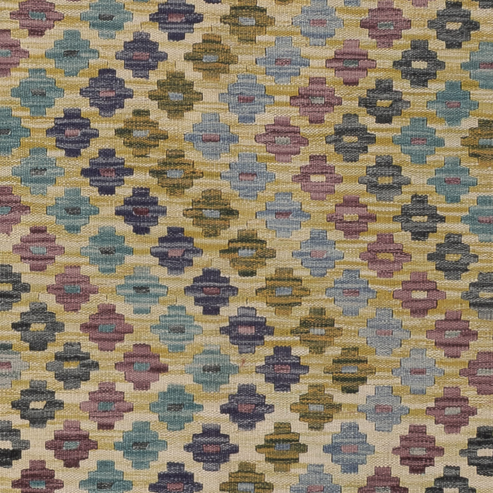 Kelim Rug - Splash - 295 x 212 cm - multicolored