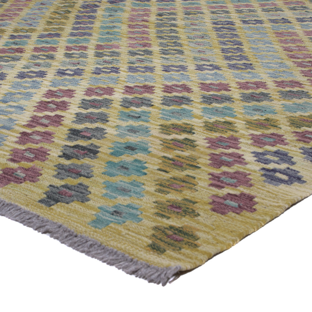 Kelim Rug - Splash - 295 x 212 cm - multicolored