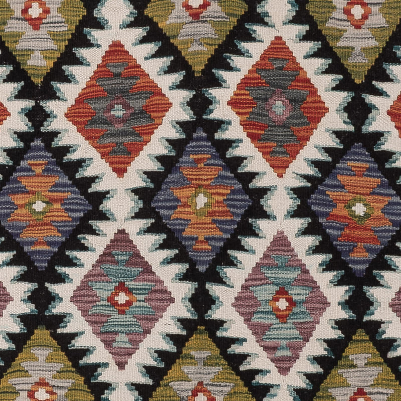 Kelim Rug - Splash - 303 x 206 cm - multicolored