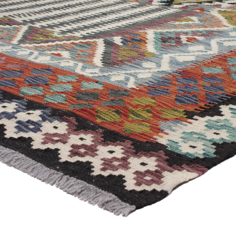 Kelim Rug - Splash - 303 x 206 cm - multicolored