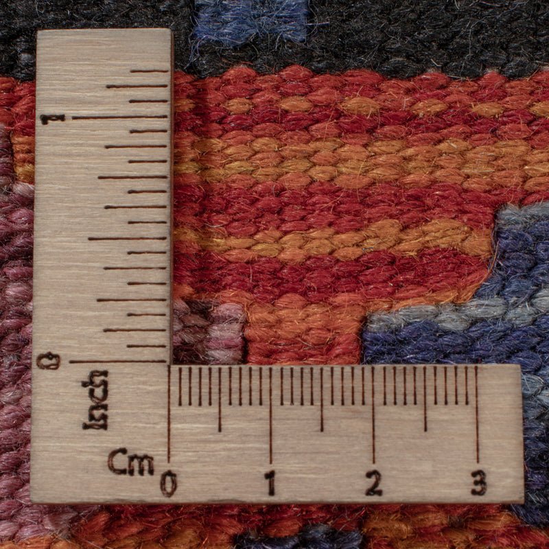 Kelim Rug - Splash - 303 x 206 cm - multicolored