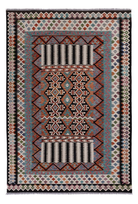 Kelim Rug - Splash - 297 x 203 cm - multicolored