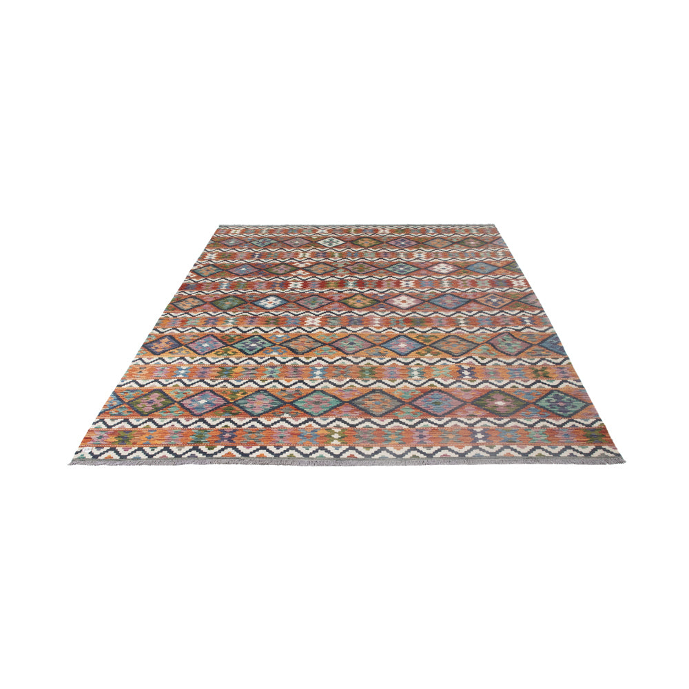 Kelim Rug - Splash - 296 x 211 cm - multicolored