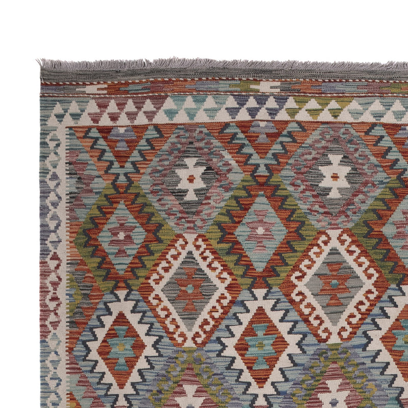 Kelim Rug - Splash - 316 x 205 cm - multicolored